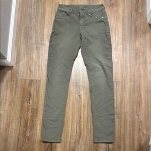Maurices Green Skinny Pants